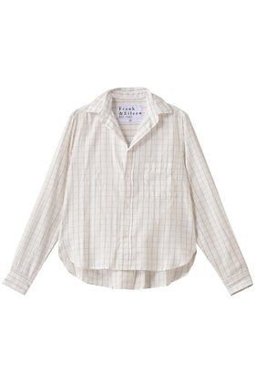 【フランク&アイリーン/Frank&Eileen】 SILVIO イタリアンコットン ウィンドペンチェック シャツ人気、トレンドファッション・服の通販 founy(ファニー) ファッション Fashion レディースファッション Fashion for Women トップス・カットソー Cut & Sew Tops シャツ・ブラウス・オフィスカジュアル Elegant Blouses & Button-Ups スリーブ Sleeve, Long Sleeve / Short Sleeve ロング Long, Long-Length エレガント 上品 Elegant 新作・新入荷 New Arrivals / New In |ID:prp329100004739994
