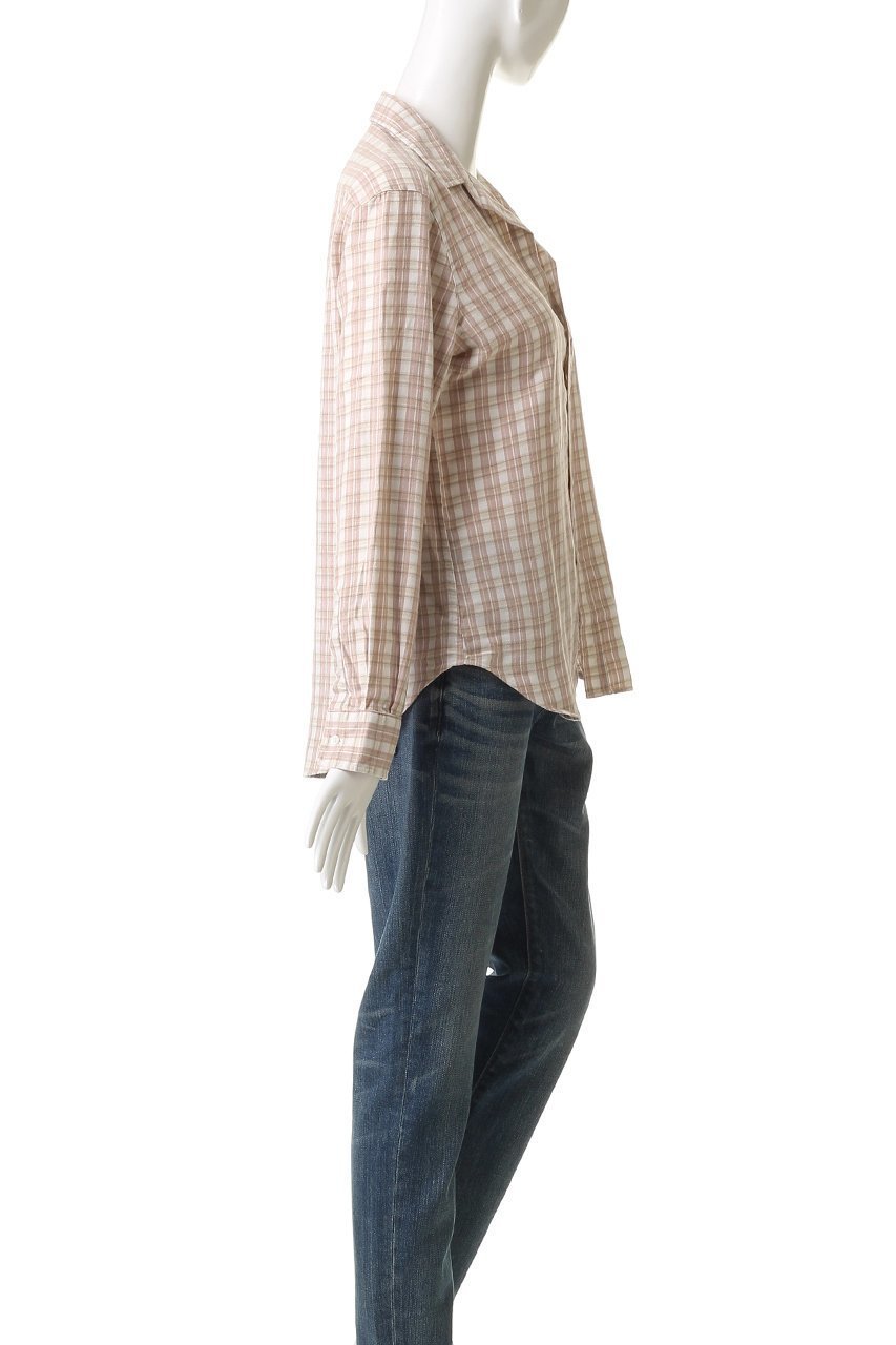 【フランク&アイリーン/Frank&Eileen】のEILEEN イタリアンコットン ピンク チェック シャツ 人気、トレンドファッション・服の通販 founy(ファニー) 　ファッション　Fashion　レディースファッション　Fashion for Women　トップス・カットソー　Cut & Sew Tops　シャツ・ブラウス・オフィスカジュアル　Elegant Blouses & Button-Ups　スリーブ　Sleeve, Long Sleeve / Short Sleeve　チェック　Check, Plaid, Tartan　ロング　Long, Long-Length　新作・新入荷　New Arrivals / New In　other-3|ID: prp329100004739998 ipo3291000000034241111