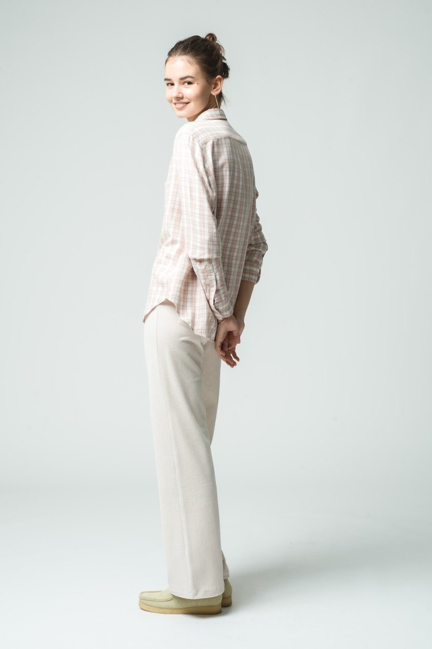 【フランク&アイリーン/Frank&Eileen】のEILEEN イタリアンコットン ピンク チェック シャツ 人気、トレンドファッション・服の通販 founy(ファニー) 　ファッション　Fashion　レディースファッション　Fashion for Women　トップス・カットソー　Cut & Sew Tops　シャツ・ブラウス・オフィスカジュアル　Elegant Blouses & Button-Ups　スリーブ　Sleeve, Long Sleeve / Short Sleeve　チェック　Check, Plaid, Tartan　ロング　Long, Long-Length　新作・新入荷　New Arrivals / New In　other-6|ID: prp329100004739998 ipo3291000000034241114