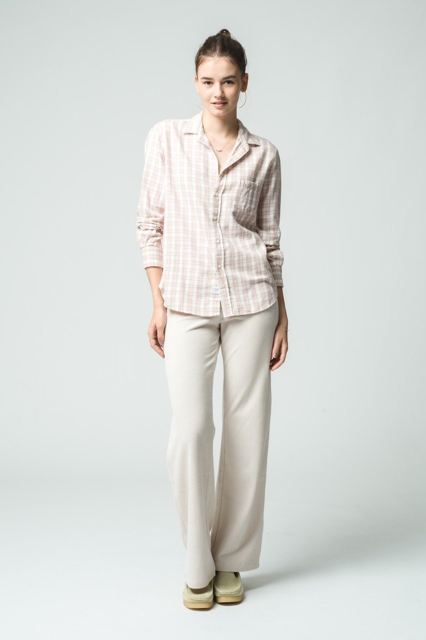 【フランク&アイリーン/Frank&Eileen】のEILEEN イタリアンコットン ピンク チェック シャツ 人気、トレンドファッション・服の通販 founy(ファニー) 　ファッション　Fashion　レディースファッション　Fashion for Women　トップス・カットソー　Cut & Sew Tops　シャツ・ブラウス・オフィスカジュアル　Elegant Blouses & Button-Ups　スリーブ　Sleeve, Long Sleeve / Short Sleeve　チェック　Check, Plaid, Tartan　ロング　Long, Long-Length　新作・新入荷　New Arrivals / New In　other-8|ID: prp329100004739998 ipo3291000000034241117