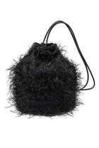 【マディソンブルー/MADISONBLUE】のDRAWSTRING BAG EYELASH ドローストリングバッグ ブラック|ID: prp329100004740002 ipo3291000000034241140