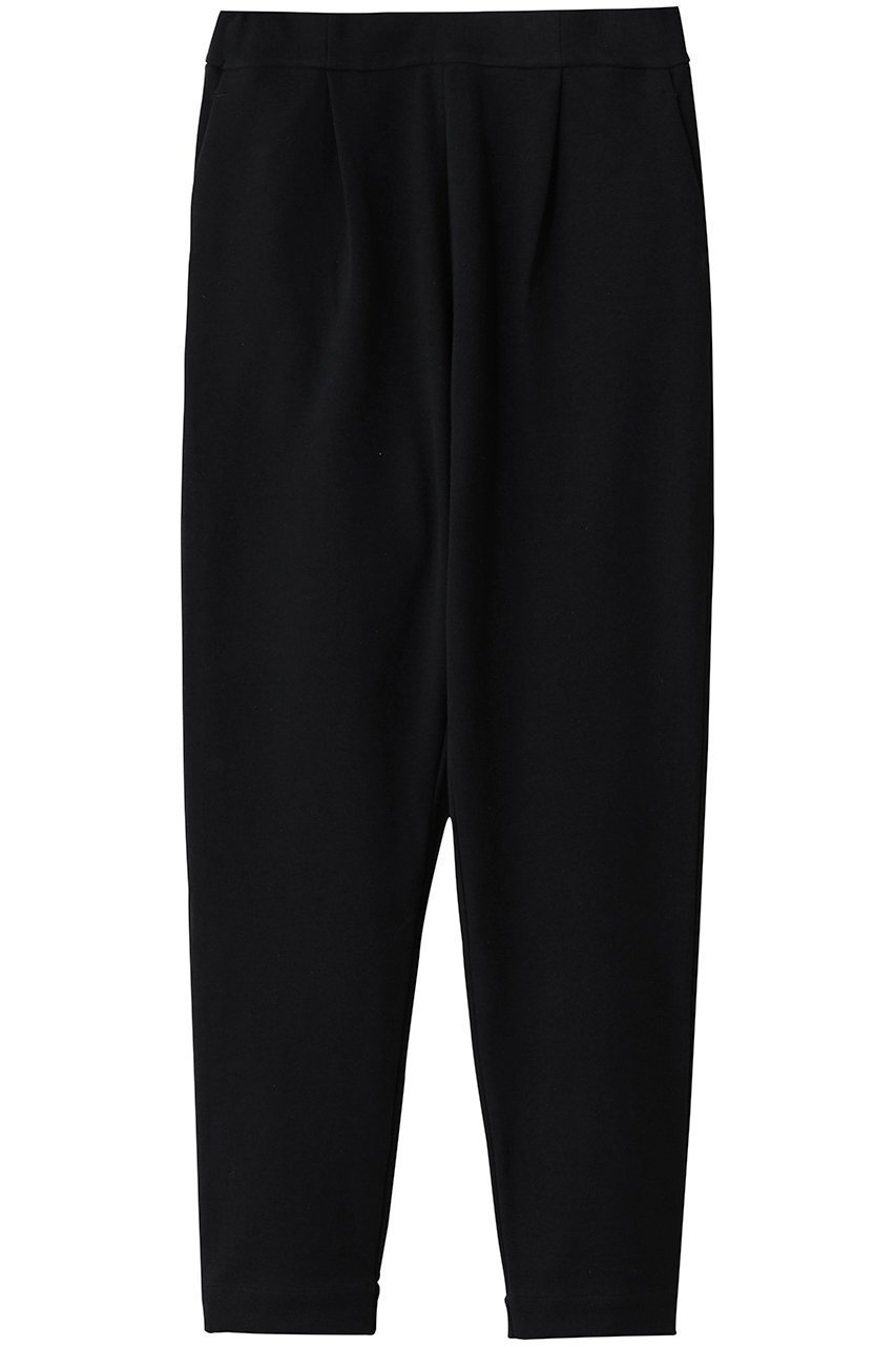 【スリー ドッツ/three dots】のストレッチポンチ ツータックパンツ インテリア・キッズ・メンズ・レディースファッション・服の通販 founy(ファウニー) 　ファッション　Fashion　レディースファッション　Fashion for Women　パンツ　Pants & Trousers　おすすめ　Recommended / Our Picks　ストレッチ　Stretch, Stretchy Fabric　旅行　Travel　ブラック|ID: prp329100004740007 ipo3291000000036802447