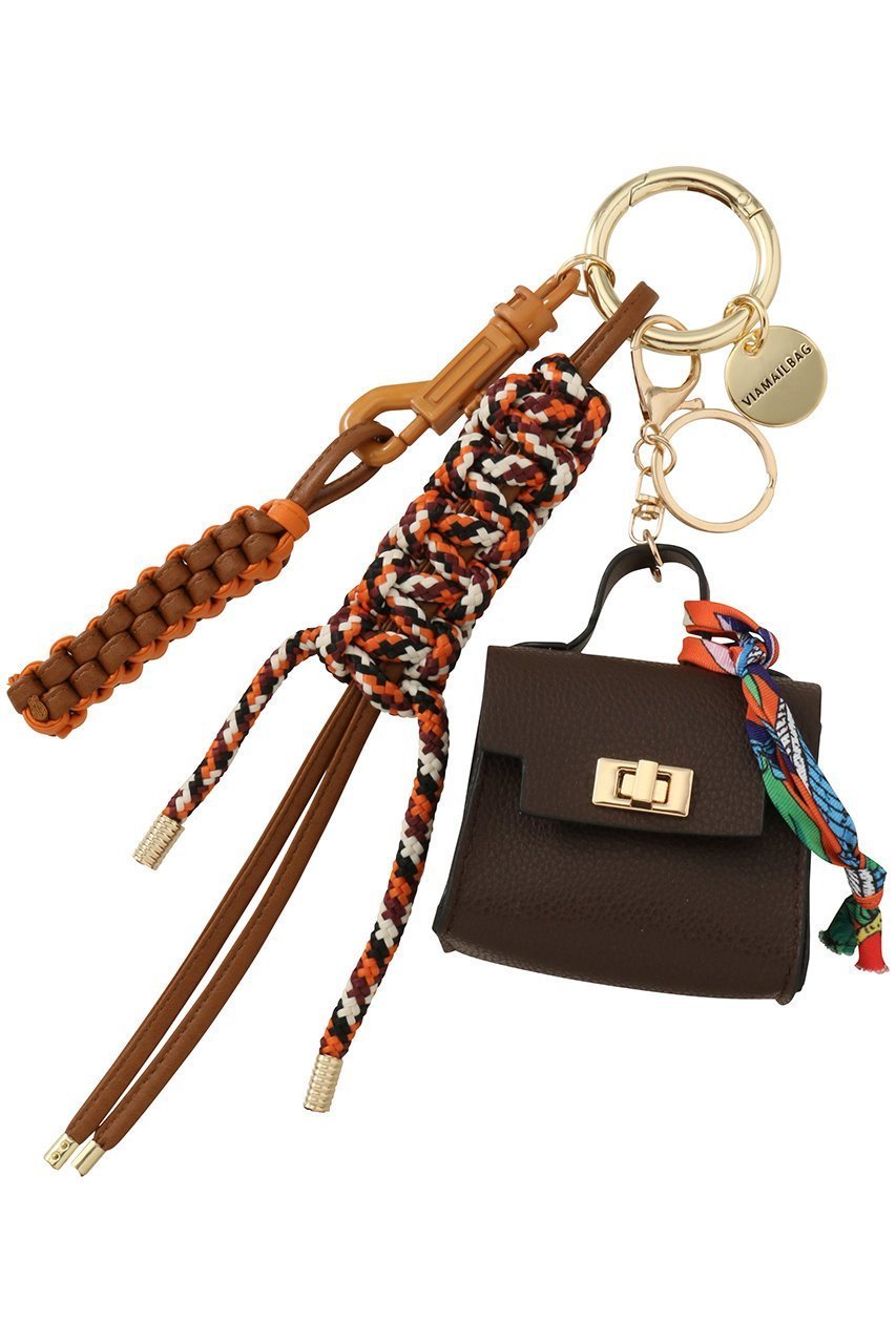 【アルアバイル/allureville】の【VIA MAIL BAG】 BAG CHARM インテリア・キッズ・メンズ・レディースファッション・服の通販 founy(ファニー) ファッション Fashion レディースファッション Fashion for Women おすすめ Recommended / Our Picks アクセサリー Fashion Accessories チャーム Charm, Pendant ポーチ Pouch, Small Case モチーフ Motif, Design Theme ラップ Wrap, Wrap Design キャメル|ID: prp329100004740008 ipo3291000000034241183