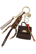 【アルアバイル/allureville】の【VIA MAIL BAG】 BAG CHARM 人気、トレンドファッション・服の通販 founy(ファニー) ファッション Fashion レディースファッション Fashion for Women おすすめ Recommended / Our Picks アクセサリー Fashion Accessories チャーム Charm, Pendant ポーチ Pouch, Small Case モチーフ Motif, Design Theme ラップ Wrap, Wrap Design thumbnail ブラウン系|ID: prp329100004740008 ipo3291000000034241185