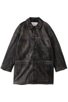 【プランク プロジェクト/PRANK PROJECT】のパディングレザーカーコート / Padded Leather Car Coat 人気、トレンドファッション・服の通販 founy(ファニー) ファッション Fashion レディースファッション Fashion for Women アウター Coat / Outerwear Collection コート・ロングコート・ピーコート Long Coats, Peacoats & More ショート Short, Short Length スリーブ Sleeve, Long Sleeve / Short Sleeve ロング Long, Long-Length A/W・秋冬 Autumn/Winter thumbnail D.BLK(ブラック)|ID: prp329100004740013 ipo3291000000035716845