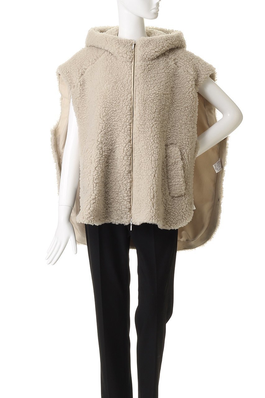 【スリー ドッツ/three dots】のエコペルボア ケープベスト 人気、トレンドファッション・服の通販 founy(ファニー) ファッション Fashion レディースファッション Fashion for Women アウター Coat / Outerwear Collection レディースジャケット・軽アウター Jackets カットソー Cut and Sewn Top ジャケット Jacket, Outerwear ベスト Vest, Waistcoat リアル Real, Realistic ワイド Wide, Wide Fit other-8|ID: prp329100004740018 ipo3291000000035385425