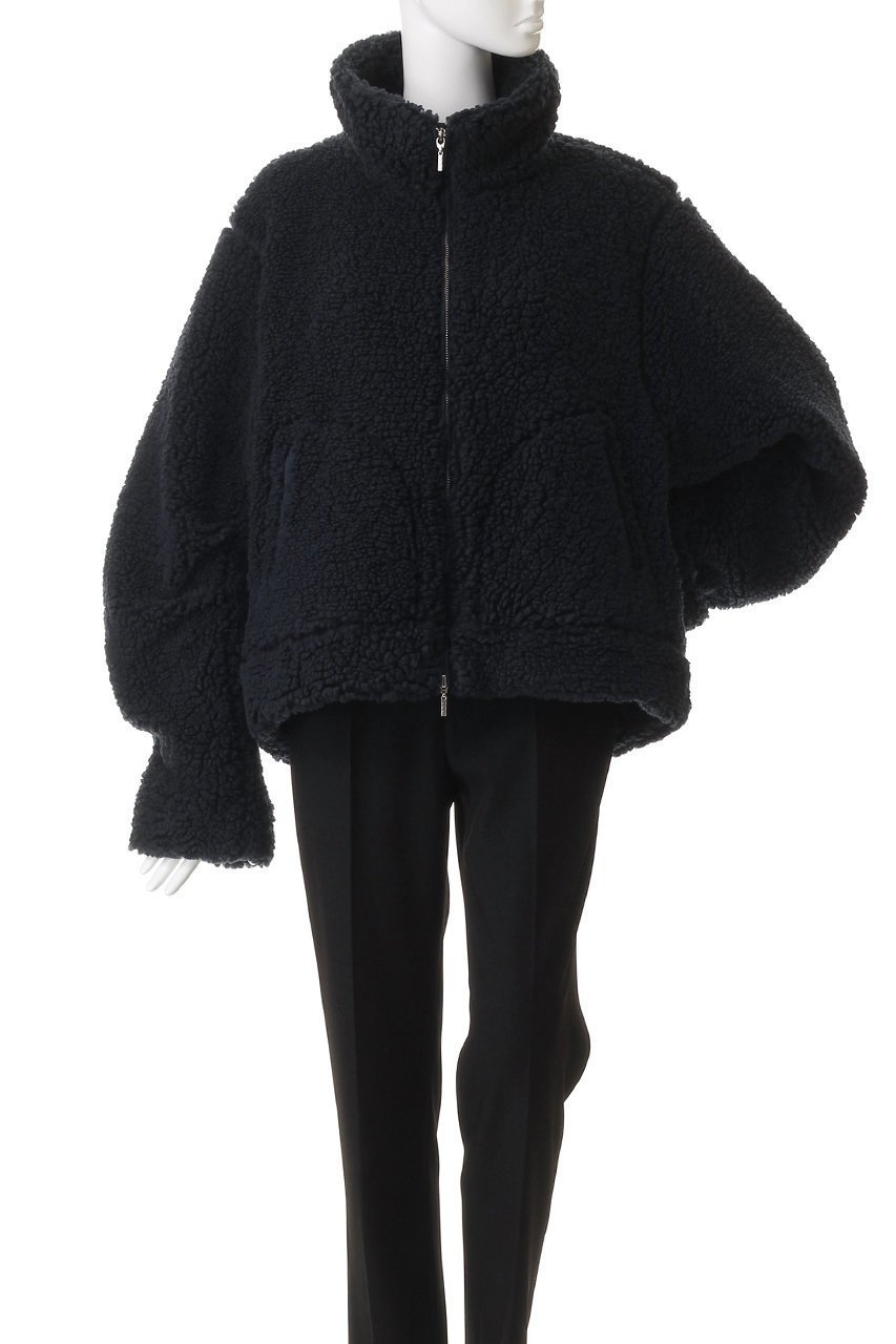 【スリー ドッツ/three dots】のエコペルボア ボンバージャケット 人気、トレンドファッション・服の通販 founy(ファニー) 　ファッション　Fashion　レディースファッション　Fashion for Women　アウター　Coat / Outerwear Collection　レディースジャケット・軽アウター　Jackets　エアリー　Airy Texture　ジャケット　Jacket, Outerwear　ラグジュアリー　Luxury, Elegant　リラックス　Relax, Relaxed Fit　新作・新入荷　New Arrivals / New In　軽量　Lightweight, Ultra Light　other-2|ID: prp329100004740020 ipo3291000000034241273