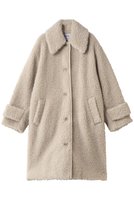 【スリー ドッツ/three dots】のエコペルボア ロングコート 人気、トレンドファッション・服の通販 founy(ファニー) ファッション Fashion レディースファッション Fashion for Women アウター Coat / Outerwear Collection コート・ロングコート・ピーコート Long Coats, Peacoats & More ラグジュアリー Luxury, Elegant ロング Long, Long-Length 再入荷 Restock / Back in Stock A/W・秋冬 Autumn/Winter |ID:prp329100004740022