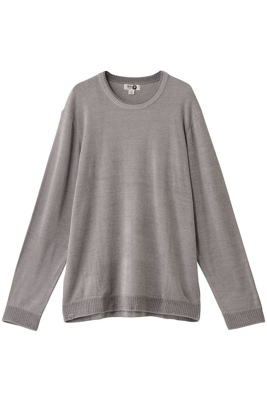 【ベアフット ドリームズ/BAREFOOT DREAMS / MEN】の【MEN】フリース クルーネック スウェットシャツ インテリア・キッズ・メンズ・レディースファッション・服の通販 founy(ファニー) 　ファッション　Fashion　メンズファッション　Fashion for Men　トップス・カットソー　Cut & Sew Tops　パーカー・フーディー / カジュアルコーデ　Hoodies & Parkas　メンズシャツ　Shirts　シンプル　Simple, Minimal　ボトム　Bottoms, Lower Wear　リラックス　Relax, Relaxed Fit　グレー|ID: prp329100004740030 ipo3291000000035679518