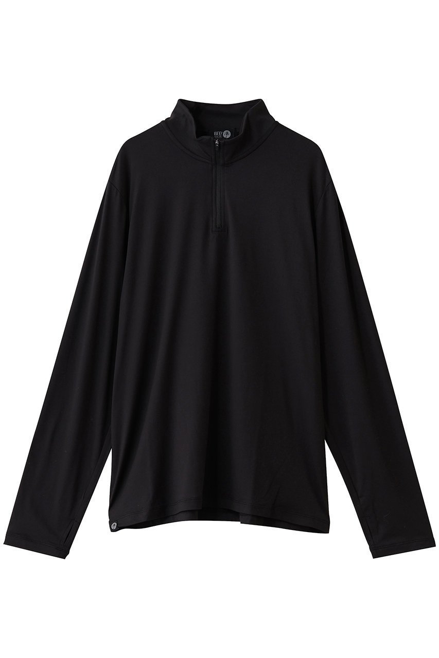 【ベアフット ドリームズ/BAREFOOT DREAMS / MEN】の【MEN】バターシック ハーフ ジップアップ プルオーバー インテリア・キッズ・メンズ・レディースファッション・服の通販 founy(ファニー) 　ファッション　Fashion　メンズファッション　Fashion for Men　トップス・カットソー　Cut & Sew Tops　パーカー・フーディー / カジュアルコーデ　Hoodies & Parkas　メンズシャツ　Shirts　なめらか　Smooth, Silky Texture　ジップアップ　Zip-Up, Full Zip　トレンド　Trend, Trending Now　ハーフ　Half, Half-Length　リラックス　Relax, Relaxed Fit　新作・新入荷　New Arrivals / New In　ブラック|ID: prp329100004740035 ipo3291000000034241449