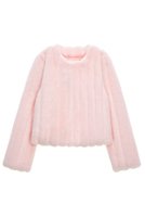 【レモンプレット/Lemonplet】のFAUX FUR JUE SHORT JACKET 人気、トレンドファッション・服の通販 founy(ファニー) ファッション Fashion レディースファッション Fashion for Women アウター Coat / Outerwear Collection レディースジャケット・軽アウター Jackets ショート Short, Short Length シンプル Simple, Minimal ジャケット Jacket, Outerwear ストライプ Stripe, Striped Pattern スリム Slim, Slim Fit フェイクファー Faux Fur, Imitation Fur フォーマル Formal, Dressy |ID:prp329100004740045