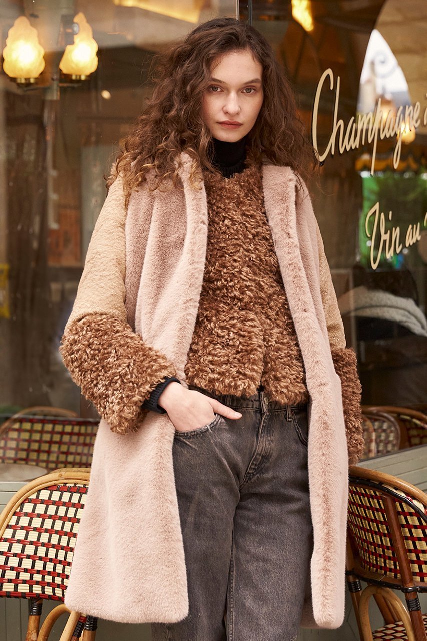 【レモンプレット/Lemonplet】のFAUX FUR FURRY JACKET 人気、トレンドファッション・服の通販 founy(ファニー) 　ファッション　Fashion　レディースファッション　Fashion for Women　アウター　Coat / Outerwear Collection　レディースジャケット・軽アウター　Jackets　ジャケット　Jacket, Outerwear　フロント　Front, Front Design　ポケット　Pocket, Pocket Detail　再入荷　Restock / Back in Stock　A/W・秋冬　Autumn/Winter　other-8|ID: prp329100004740047 ipo3291000000034241547