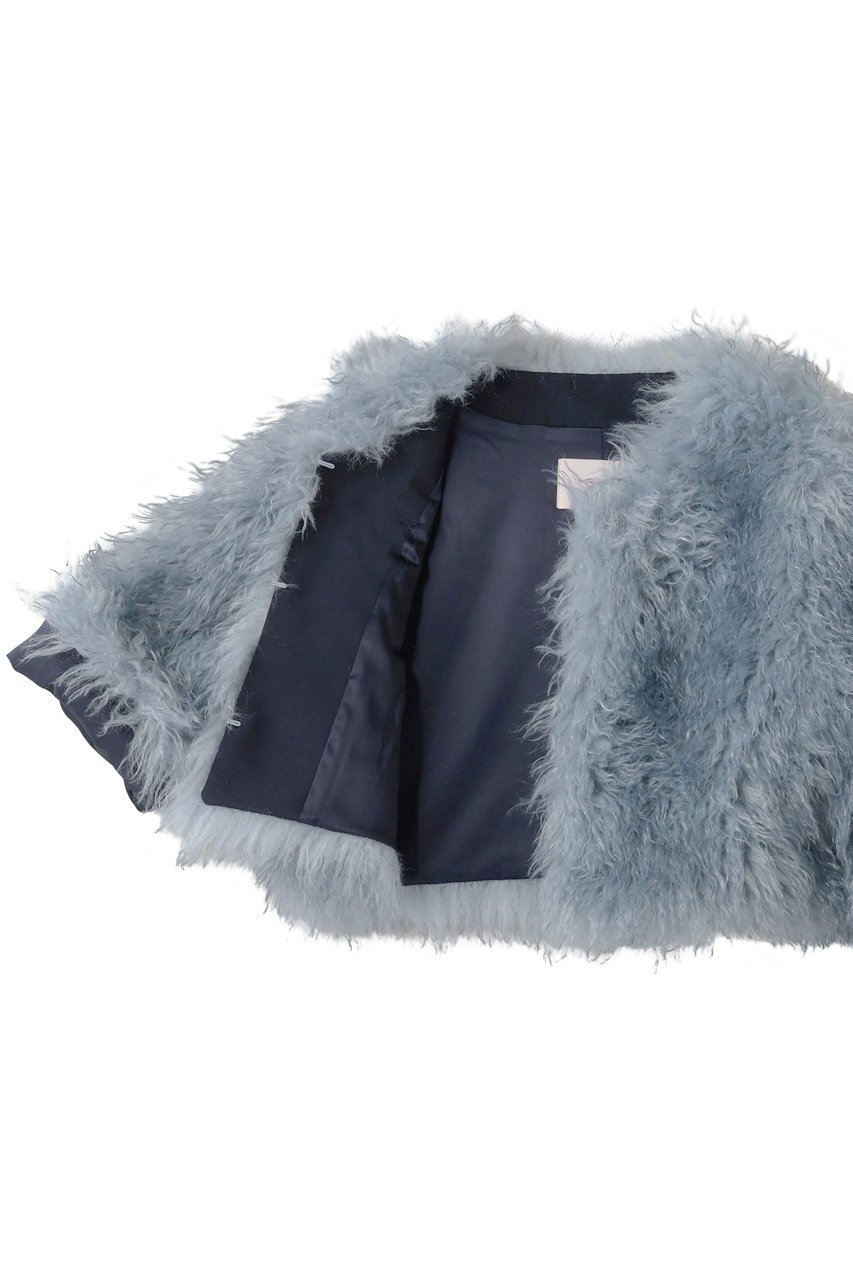 【レモンプレット/Lemonplet】のFAUX FUR MG LUMI JACKET 人気、トレンドファッション・服の通販 founy(ファニー) 　ファッション　Fashion　レディースファッション　Fashion for Women　アウター　Coat / Outerwear Collection　レディースジャケット・軽アウター　Jackets　ブルゾンジャケット・スポーティアウター　Blouson Jackets　クロップド　Cropped, Short Length　ジャケット　Jacket, Outerwear　デニム　Denim, Jeans Material　バランス　Balance, Style Balance　フレア　Flare, Flared　ブルゾン　Blouson, Bomber Jacket　ラグジュアリー　Luxury, Elegant　ワイド　Wide, Wide Fit　other-6|ID: prp329100004740059 ipo3291000000034241748