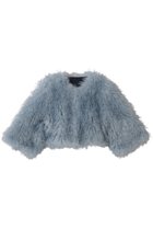 【レモンプレット/Lemonplet】のFAUX FUR MG LUMI JACKET アシュリーブルー|ID:prp329100004740059