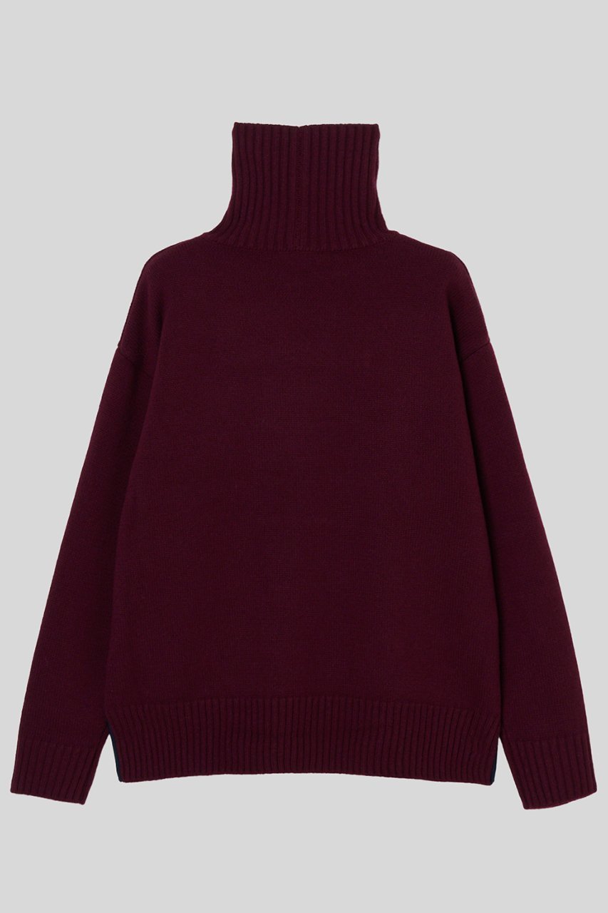 【イロット/IIROT】のTasmania ラム タートル ニット 人気、トレンドファッション・服の通販 founy(ファニー) ファッション Fashion レディースファッション Fashion for Women トップス・カットソー Cut & Sew Tops ニット Knit Tops & Sweaters カジュアルプルオーバー・ニットトップス Pullovers & Knit Tops / Casual Pullovers スリット Slit, Slit Detail タートル Turtleneck, Turtle Collar other-2|ID: prp329100004740060 ipo3291000000034241753