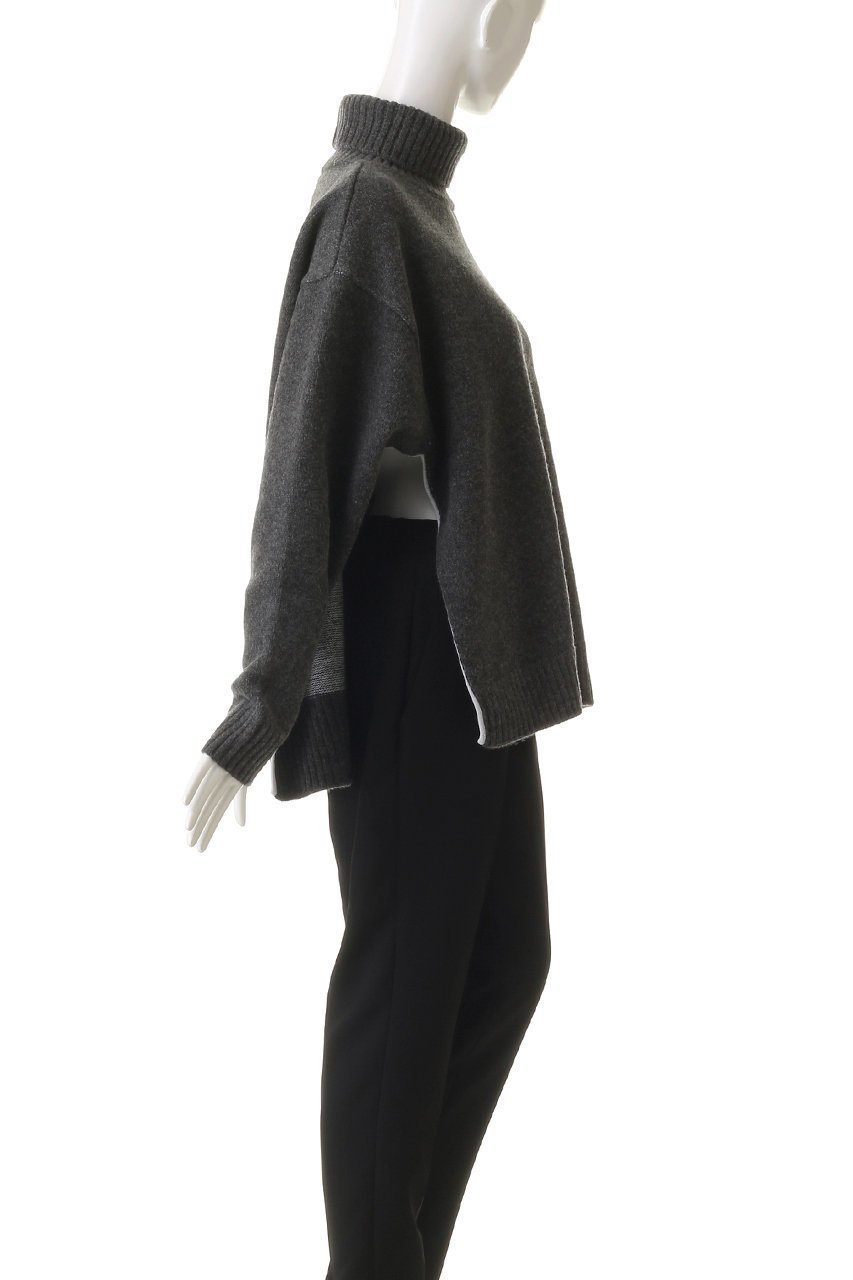 【イロット/IIROT】のTasmania ラム タートル ニット 人気、トレンドファッション・服の通販 founy(ファニー) 　ファッション　Fashion　レディースファッション　Fashion for Women　トップス・カットソー　Cut & Sew Tops　ニット　Knit Tops & Sweaters　カジュアルプルオーバー・ニットトップス　Pullovers & Knit Tops / Casual Pullovers　スリット　Slit, Slit Detail　タートル　Turtleneck, Turtle Collar　other-3|ID: prp329100004740060 ipo3291000000035295789