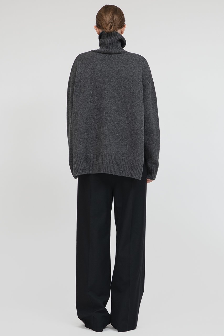 【イロット/IIROT】のTasmania ラム タートル ニット 人気、トレンドファッション・服の通販 founy(ファニー) 　ファッション　Fashion　レディースファッション　Fashion for Women　トップス・カットソー　Cut & Sew Tops　ニット　Knit Tops & Sweaters　カジュアルプルオーバー・ニットトップス　Pullovers & Knit Tops / Casual Pullovers　スリット　Slit, Slit Detail　タートル　Turtleneck, Turtle Collar　other-8|ID: prp329100004740060 ipo3291000000035295798