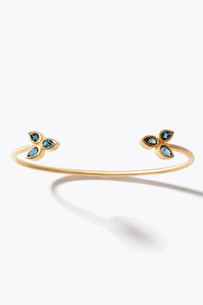 【アルティーダ ウード/ARTIDA OUD】のeden ロンドンブルートパーズ デイジー バングル インテリア・キッズ・メンズ・レディースファッション・服の通販 founy(ファニー) https://founy.com/ ファッション Fashion レディースファッション Fashion for Women ジュエリー Jewelry チェーン＆カフブレスレット Cuff & Chain Bracelets バングル・カフブレスレット Bangles & Cuff Bracelets ストーン Stone, Gem-Like バングル Bangle, Bracelet モチーフ Motif, Design Theme ロンドン London Style, British Inspired |ID: prp329100004741032 ipo3291000000035617779