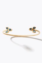 【アルティーダ ウード/ARTIDA OUD】のeden ロンドンブルートパーズ デイジー バングル 人気、トレンドファッション・服の通販 founy(ファニー) ファッション Fashion レディースファッション Fashion for Women ジュエリー Jewelry チェーン＆カフブレスレット Cuff & Chain Bracelets バングル・カフブレスレット Bangles & Cuff Bracelets ストーン Stone, Gem-Like バングル Bangle, Bracelet モチーフ Motif, Design Theme ロンドン London Style, British Inspired thumbnail ブルー|ID: prp329100004741032 ipo3291000000035617781