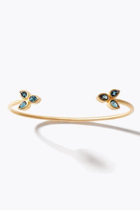 【アルティーダ ウード/ARTIDA OUD】 eden ロンドンブルートパーズ デイジー バングル人気、トレンドファッション・服の通販 founy(ファニー) ファッション Fashion レディースファッション Fashion for Women ジュエリー Jewelry チェーン＆カフブレスレット Cuff & Chain Bracelets バングル・カフブレスレット Bangles & Cuff Bracelets ストーン Stone, Gem-Like バングル Bangle, Bracelet モチーフ Motif, Design Theme ロンドン London Style, British Inspired |ID:prp329100004741032