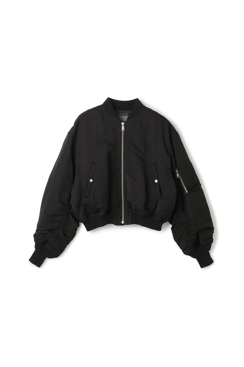 【アンクレイヴ/uncrave】のヴィンテージタフタ MA-1 インテリア・キッズ・メンズ・レディースファッション・服の通販 founy(ファニー) 　ファッション　Fashion　レディースファッション　Fashion for Women　アウター　Coat / Outerwear Collection　レディースジャケット・軽アウター　Jackets　ブルゾンジャケット・スポーティアウター　Blouson Jackets　MA-1ジャケット　MA-1 Bomber Jackets / Flight Jackets　ジャケット　Jacket, Outerwear　ツイル　Twist, Twisted Detail　バランス　Balance, Style Balance　フレア　Flare, Flared　ブルゾン　Blouson, Bomber Jacket　ヴィンテージ　Vintage Style　冬　Winter / This Winter　新作・新入荷　New Arrivals / New In　春　Spring　秋　Autumn　ブラック|ID: prp329100004741048 ipo3291000000034254445