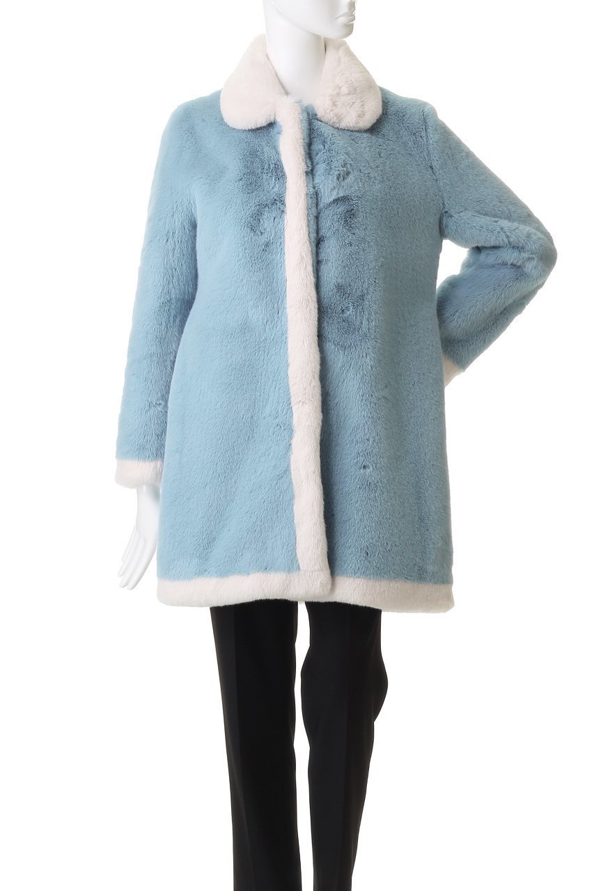 【レモンプレット/Lemonplet】のFAUX FUR ATHE COAT 人気、トレンドファッション・服の通販 founy(ファニー) 　ファッション　Fashion　レディースファッション　Fashion for Women　アウター　Coat / Outerwear Collection　コート・ロングコート・ピーコート　Long Coats, Peacoats & More　ショート　Short, Short Length　トリミング　Trimming, Decorative Edge　フェミニン　Feminine, Girly　冬　Winter / This Winter　新作・新入荷　New Arrivals / New In　other-2|ID: prp329100004741049 ipo3291000000034254455