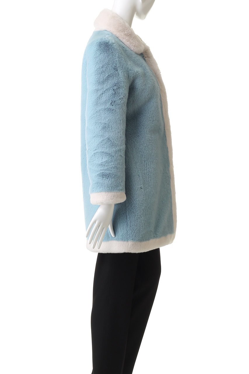 【レモンプレット/Lemonplet】のFAUX FUR ATHE COAT 人気、トレンドファッション・服の通販 founy(ファニー) 　ファッション　Fashion　レディースファッション　Fashion for Women　アウター　Coat / Outerwear Collection　コート・ロングコート・ピーコート　Long Coats, Peacoats & More　ショート　Short, Short Length　トリミング　Trimming, Decorative Edge　フェミニン　Feminine, Girly　冬　Winter / This Winter　新作・新入荷　New Arrivals / New In　other-3|ID: prp329100004741049 ipo3291000000034254456