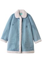 【レモンプレット/Lemonplet】のFAUX FUR ATHE COAT アッシュブルー|ID: prp329100004741049 ipo3291000000036243387