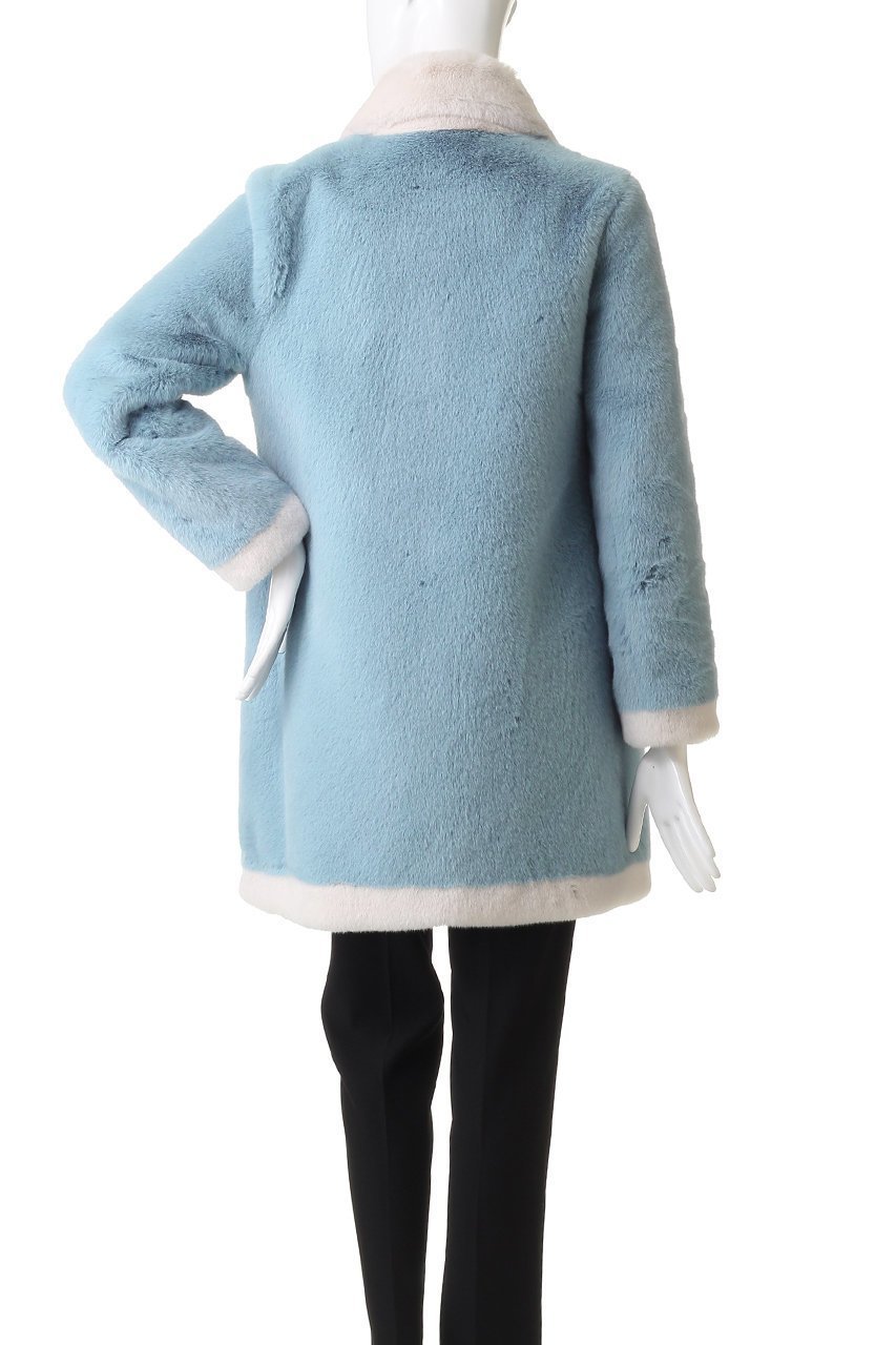 【レモンプレット/Lemonplet】のFAUX FUR ATHE COAT 人気、トレンドファッション・服の通販 founy(ファニー) 　ファッション　Fashion　レディースファッション　Fashion for Women　アウター　Coat / Outerwear Collection　コート・ロングコート・ピーコート　Long Coats, Peacoats & More　ショート　Short, Short Length　トリミング　Trimming, Decorative Edge　フェミニン　Feminine, Girly　冬　Winter / This Winter　other-4|ID: prp329100004741049 ipo3291000000036243393