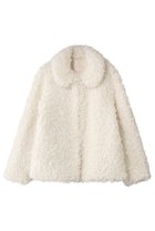 【レモンプレット/Lemonplet】のFAUX FUR EVER PETER JACKET 人気、トレンドファッション・服の通販 founy(ファニー) ファッション Fashion レディースファッション Fashion for Women アウター Coat / Outerwear Collection レディースジャケット・軽アウター Jackets エレガント 上品 Elegant ジャケット Jacket, Outerwear ミドル Middle Length, Mid Height thumbnail ホワイト|ID: prp329100004741050 ipo3291000000036957608