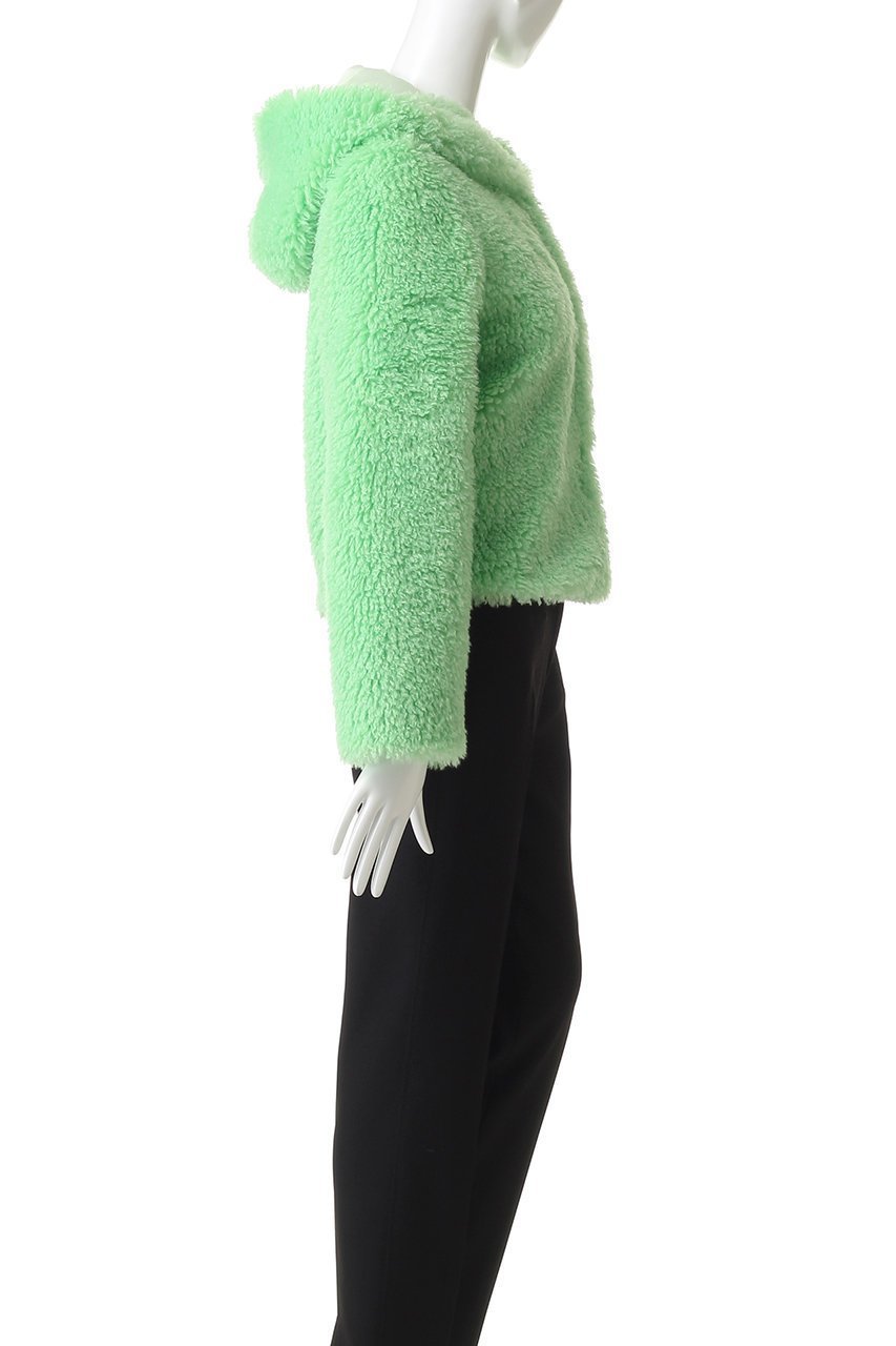【レモンプレット/Lemonplet】のFAUX FUR BIEN HOODED SHORT JACKET 人気、トレンドファッション・服の通販 founy(ファニー) 　ファッション　Fashion　レディースファッション　Fashion for Women　アウター　Coat / Outerwear Collection　レディースジャケット・軽アウター　Jackets　カーディガン　Cardigan, Knitwear　ジャケット　Jacket, Outerwear　ビビッド　Vivid, Bright Tone　再入荷　Restock / Back in Stock　A/W・秋冬　Autumn/Winter　防寒　Cold Protection, Winter-Ready　other-3|ID: prp329100004741051 ipo3291000000036243421