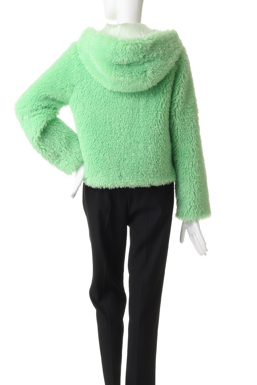 【レモンプレット/Lemonplet】のFAUX FUR BIEN HOODED SHORT JACKET 人気、トレンドファッション・服の通販 founy(ファニー) 　ファッション　Fashion　レディースファッション　Fashion for Women　アウター　Coat / Outerwear Collection　レディースジャケット・軽アウター　Jackets　カーディガン　Cardigan, Knitwear　ジャケット　Jacket, Outerwear　ビビッド　Vivid, Bright Tone　再入荷　Restock / Back in Stock　A/W・秋冬　Autumn/Winter　防寒　Cold Protection, Winter-Ready　other-4|ID: prp329100004741051 ipo3291000000036243423