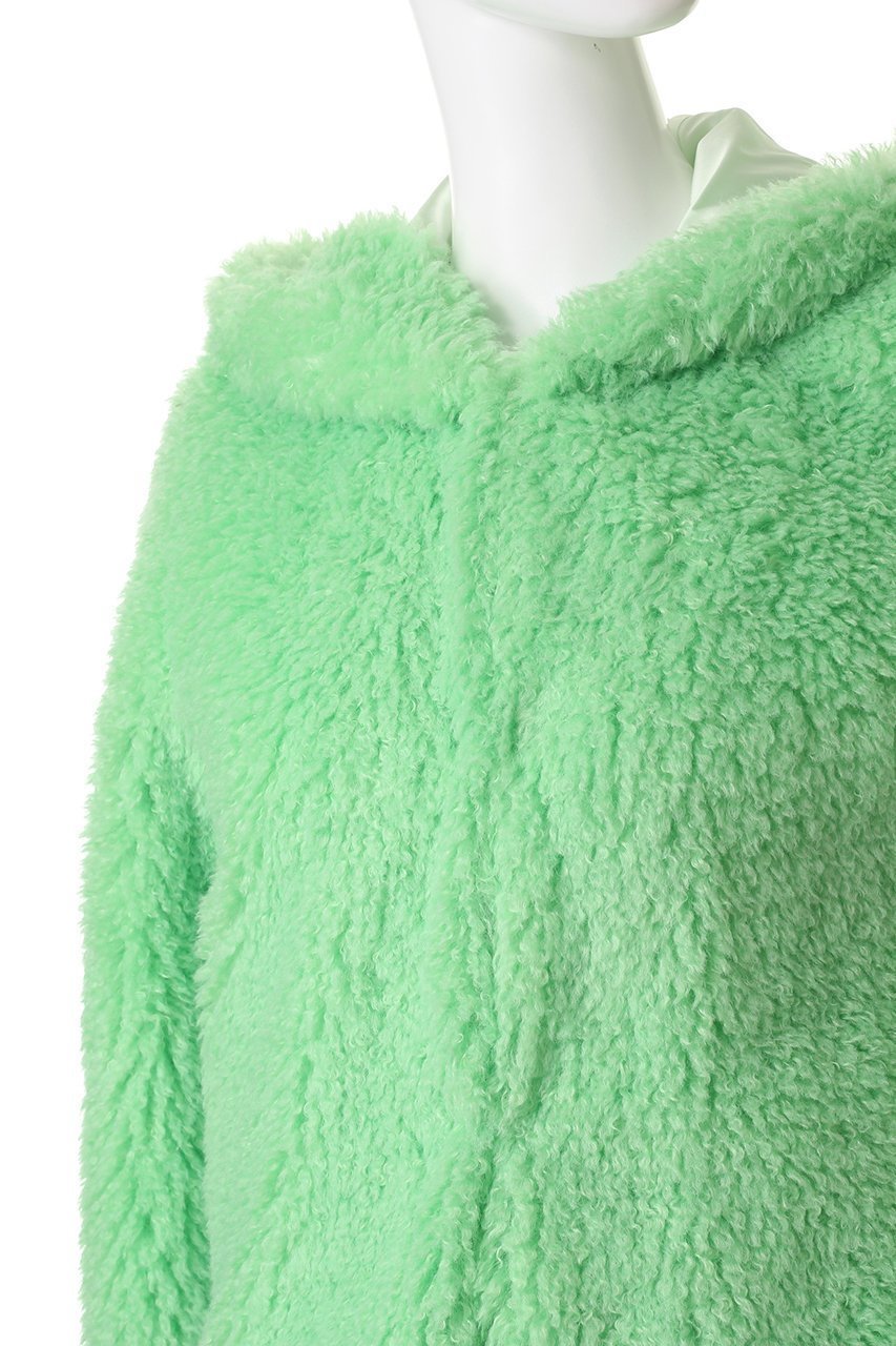 【レモンプレット/Lemonplet】のFAUX FUR BIEN HOODED SHORT JACKET 人気、トレンドファッション・服の通販 founy(ファニー) 　ファッション　Fashion　レディースファッション　Fashion for Women　アウター　Coat / Outerwear Collection　レディースジャケット・軽アウター　Jackets　カーディガン　Cardigan, Knitwear　ジャケット　Jacket, Outerwear　ビビッド　Vivid, Bright Tone　再入荷　Restock / Back in Stock　A/W・秋冬　Autumn/Winter　防寒　Cold Protection, Winter-Ready　other-5|ID: prp329100004741051 ipo3291000000036243425