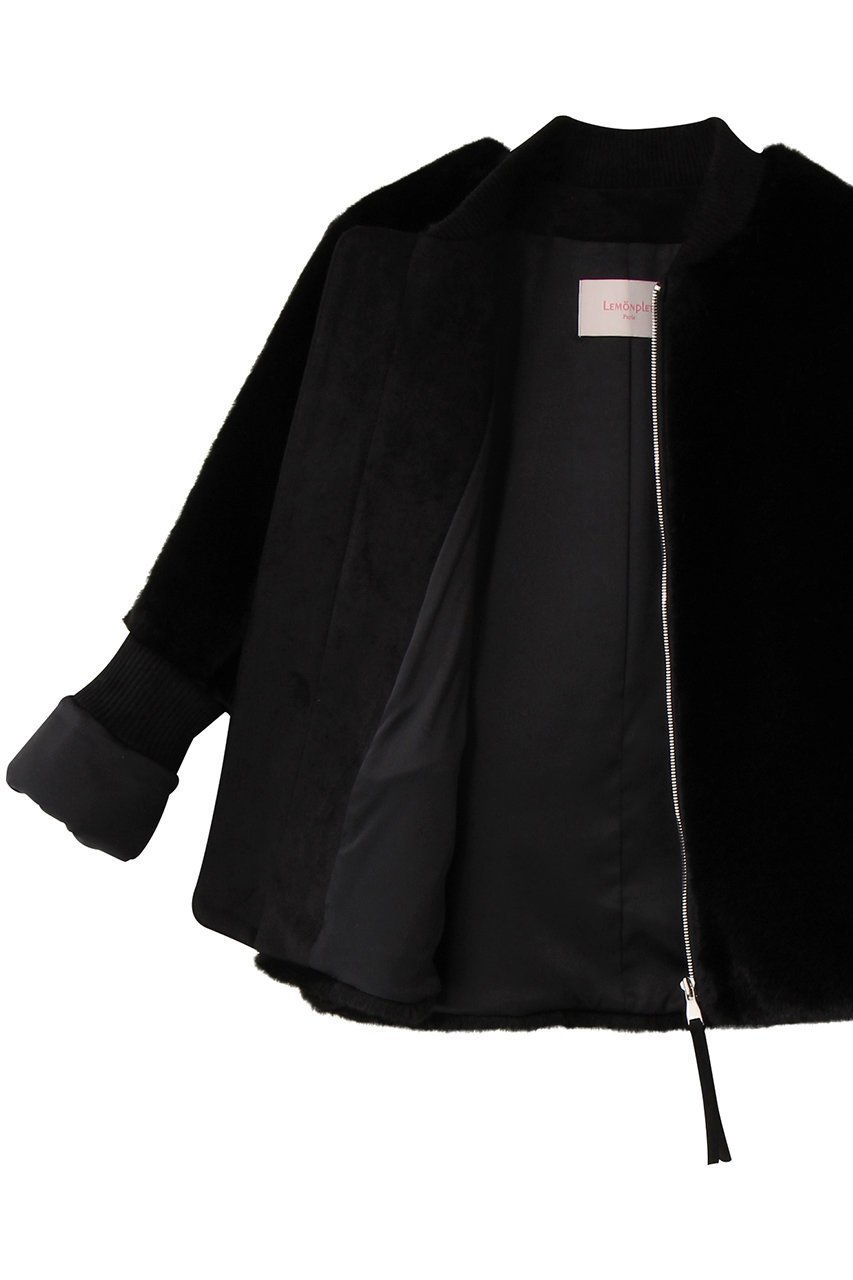 【レモンプレット/Lemonplet】のFAUX FUR LAURENT JACKET 人気、トレンドファッション・服の通販 founy(ファニー) 　ファッション　Fashion　レディースファッション　Fashion for Women　アウター　Coat / Outerwear Collection　レディースジャケット・軽アウター　Jackets　おすすめ　Recommended / Our Picks　コンパクト　Compact, Small Size　ジャケット　Jacket, Outerwear　フェイクファー　Faux Fur, Imitation Fur　ボトム　Bottoms, Lower Wear　リュクス　Luxury, Elegant, High-End, Chic　ワイド　Wide, Wide Fit　A/W・秋冬　Autumn/Winter　other-6|ID: prp329100004741053 ipo3291000000036243457