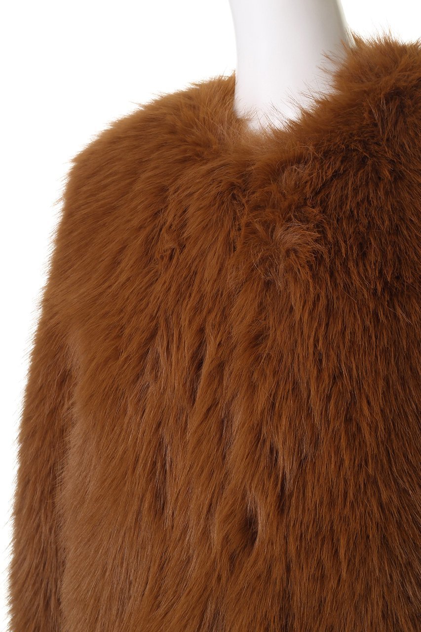 【レモンプレット/Lemonplet】のFAUX FUR HORA SHORT JACKET 人気、トレンドファッション・服の通販 founy(ファニー) 　ファッション　Fashion　レディースファッション　Fashion for Women　アウター　Coat / Outerwear Collection　レディースジャケット・軽アウター　Jackets　エレガント 上品　Elegant　コンパクト　Compact, Small Size　ショート　Short, Short Length　ジャケット　Jacket, Outerwear　フェイクファー　Faux Fur, Imitation Fur　other-5|ID: prp329100004741054 ipo3291000000036136826