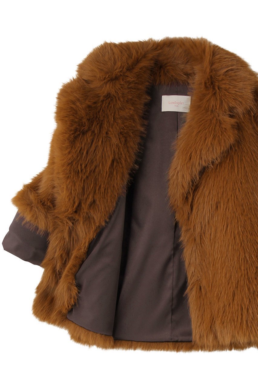 【レモンプレット/Lemonplet】のFAUX FUR KAREN JACKET 人気、トレンドファッション・服の通販 founy(ファニー) 　ファッション　Fashion　レディースファッション　Fashion for Women　アウター　Coat / Outerwear Collection　レディースジャケット・軽アウター　Jackets　ジャケット　Jacket, Outerwear　トレンド　Trend, Trending Now　フェイクファー　Faux Fur, Imitation Fur　other-6|ID: prp329100004741055 ipo3291000000036885690