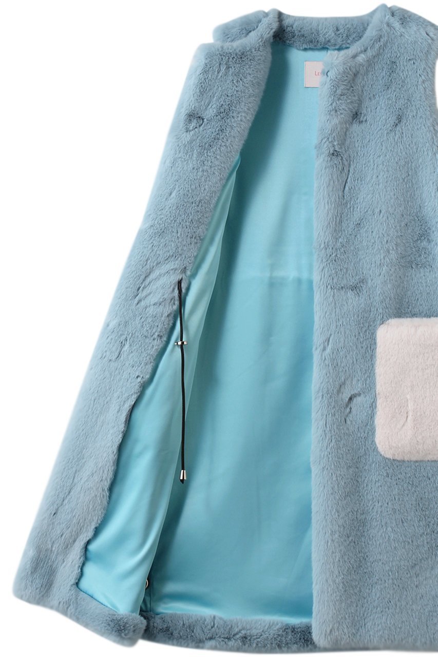 【レモンプレット/Lemonplet】のFAUX FUR CIEL VEST 人気、トレンドファッション・服の通販 founy(ファニー) 　ファッション　Fashion　レディースファッション　Fashion for Women　アウター　Coat / Outerwear Collection　レディースジャケット・軽アウター　Jackets　インナー　Innerwear　ジャケット　Jacket, Outerwear　フェミニン　Feminine, Girly　ベスト　Vest, Waistcoat　ポケット　Pocket, Pocket Detail　冬　Winter / This Winter　秋　Autumn　other-6|ID: prp329100004741056 ipo3291000000034254515