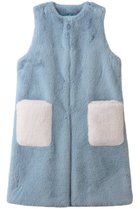 【レモンプレット/Lemonplet】のFAUX FUR CIEL VEST アッシュブルー|ID: prp329100004741056 ipo3291000000036243466