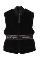 【レモンプレット/Lemonplet】のFAUX FUR SOU VEST ブラック|ID:prp329100004741057