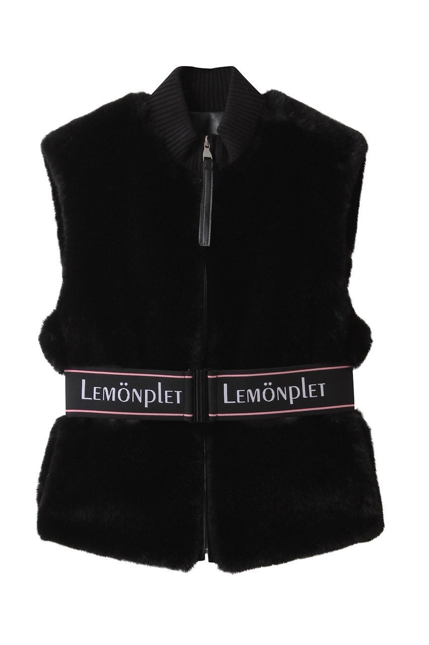 【レモンプレット/Lemonplet】のFAUX FUR SOU VEST 人気、トレンドファッション・服の通販 founy(ファニー) 　ファッション　Fashion　レディースファッション　Fashion for Women　アウター　Coat / Outerwear Collection　レディースジャケット・軽アウター　Jackets　インナー　Innerwear　ジャケット　Jacket, Outerwear　スポーティ　Sporty, Casual Athletic　フェイクファー　Faux Fur, Imitation Fur　ベスト　Vest, Waistcoat　冬　Winter / This Winter　秋　Autumn　 other-1|ID: prp329100004741057 ipo3291000000036957623