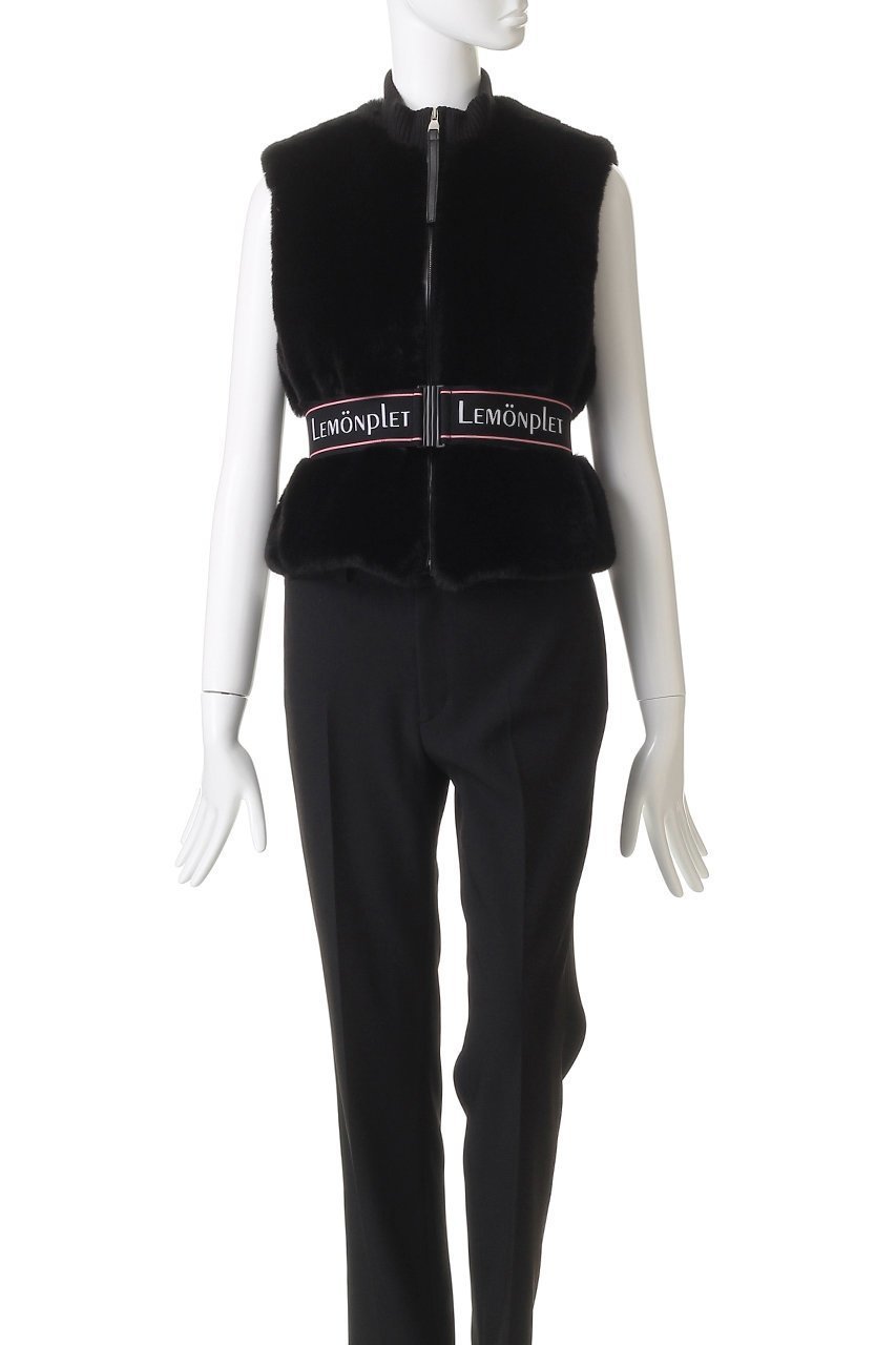 【レモンプレット/Lemonplet】のFAUX FUR SOU VEST 人気、トレンドファッション・服の通販 founy(ファニー) 　ファッション　Fashion　レディースファッション　Fashion for Women　アウター　Coat / Outerwear Collection　レディースジャケット・軽アウター　Jackets　インナー　Innerwear　ジャケット　Jacket, Outerwear　スポーティ　Sporty, Casual Athletic　フェイクファー　Faux Fur, Imitation Fur　ベスト　Vest, Waistcoat　冬　Winter / This Winter　秋　Autumn　other-2|ID: prp329100004741057 ipo3291000000036957625