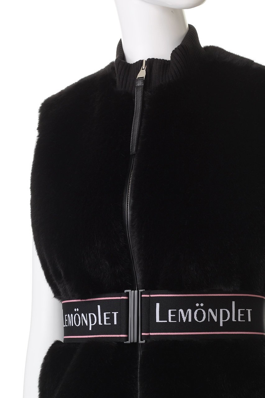 【レモンプレット/Lemonplet】のFAUX FUR SOU VEST 人気、トレンドファッション・服の通販 founy(ファニー) 　ファッション　Fashion　レディースファッション　Fashion for Women　アウター　Coat / Outerwear Collection　レディースジャケット・軽アウター　Jackets　インナー　Innerwear　ジャケット　Jacket, Outerwear　スポーティ　Sporty, Casual Athletic　フェイクファー　Faux Fur, Imitation Fur　ベスト　Vest, Waistcoat　冬　Winter / This Winter　秋　Autumn　other-5|ID: prp329100004741057 ipo3291000000036957628