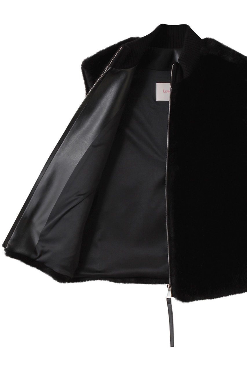 【レモンプレット/Lemonplet】のFAUX FUR SOU VEST 人気、トレンドファッション・服の通販 founy(ファニー) 　ファッション　Fashion　レディースファッション　Fashion for Women　アウター　Coat / Outerwear Collection　レディースジャケット・軽アウター　Jackets　インナー　Innerwear　ジャケット　Jacket, Outerwear　スポーティ　Sporty, Casual Athletic　フェイクファー　Faux Fur, Imitation Fur　ベスト　Vest, Waistcoat　冬　Winter / This Winter　秋　Autumn　other-6|ID: prp329100004741057 ipo3291000000036957629