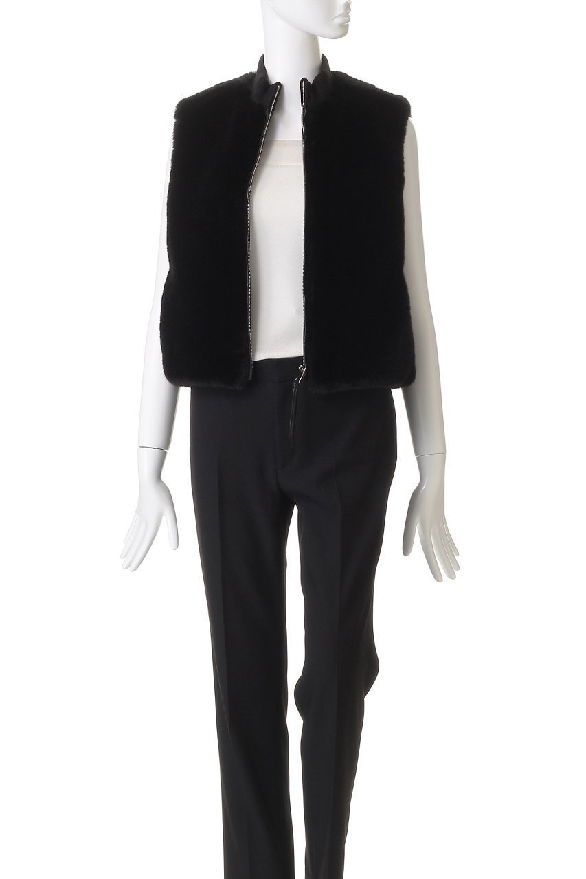 【レモンプレット/Lemonplet】のFAUX FUR SOU VEST 人気、トレンドファッション・服の通販 founy(ファニー) 　ファッション　Fashion　レディースファッション　Fashion for Women　アウター　Coat / Outerwear Collection　レディースジャケット・軽アウター　Jackets　インナー　Innerwear　ジャケット　Jacket, Outerwear　スポーティ　Sporty, Casual Athletic　フェイクファー　Faux Fur, Imitation Fur　ベスト　Vest, Waistcoat　冬　Winter / This Winter　秋　Autumn　other-7|ID: prp329100004741057 ipo3291000000036957630