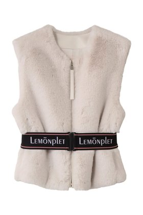 【レモンプレット/Lemonplet】のFAUX FUR SOURCE VEST 人気、トレンドファッション・服の通販 founy(ファニー) ファッション Fashion レディースファッション Fashion for Women アウター Coat / Outerwear Collection レディースジャケット・軽アウター Jackets おすすめ Recommended / Our Picks コンパクト Compact, Small Size ジャケット Jacket, Outerwear フェイクファー Faux Fur, Imitation Fur フォルム Silhouette, Form ベスト Vest, Waistcoat ボトム Bottoms, Lower Wear |ID:prp329100004741058