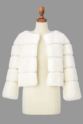 【デイジーリン/DAISY LIN】のLove Fur Jacket “Snow Princess” 人気、トレンドファッション・服の通販 founy(ファニー) ファッション Fashion レディースファッション Fashion for Women アウター Coat / Outerwear Collection レディースジャケット・軽アウター Jackets インナー Innerwear 洗える Machine Washable サテン Satin, Glossy Fabric ショート Short, Short Length シルク Silk, 100% Silk ジャケット Jacket, Outerwear ストレッチ Stretch, Stretchy Fabric なめらか Smooth, Silky Texture バランス Balance, Style Balance ポケット Pocket, Pocket Detail 防寒 Cold Protection, Winter-Ready モダン Modern, Contemporary ラグジュアリー Luxury, Elegant リアル Real, Realistic レース Lace, Lace Fabric ワイド Wide, Wide Fit 冬 Winter / This Winter |ID:prp329100004741063