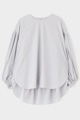 【ル フィル/LE PHIL】のSOLOTEXギャザーブラウス 人気、トレンドファッション・服の通販 founy(ファニー) ファッション Fashion レディースファッション Fashion for Women トップス・カットソー Cut & Sew Tops シャツ・ブラウス・オフィスカジュアル Elegant Blouses & Button-Ups ギャザー Gathered, Ruffled シンプル Simple, Minimal ストレッチ Stretch, Stretchy Fabric スリーブ Sleeve, Long Sleeve / Short Sleeve フォルム Silhouette, Form フロント Front, Front Design ブラウジング Blouson Silhouette, Cinched Waist ロング Long, Long-Length 新作・新入荷 New Arrivals / New In |ID:prp329100004741065