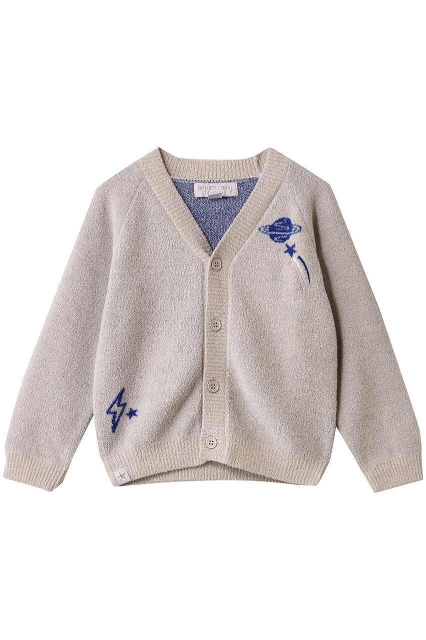 【ベアフットドリームス/BAREFOOT DREAMS / KIDS】の【KIDS】コージーシックウルトラライト トドラー スペース アドベンチャー カーディガン 人気、トレンドファッション・服の通販 founy(ファニー) 　ファッション　Fashion　キッズファッション　Fashion for Kids　トップス・カットソー　Cut & Sew Tops　お家時間・ステイホーム　Stay Home / At Home　カーディガン　Cardigan, Knitwear　スリーブ　Sleeve, Long Sleeve / Short Sleeve　軽量　Lightweight, Ultra Light　 other-1|ID: prp329100004741079 ipo3291000000036236663