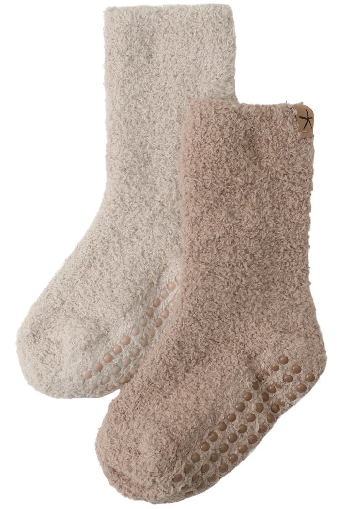 【ベアフットドリームス/BAREFOOT DREAMS / KIDS】の【KIDS】コージーシック トドラー グリップ付きソックス 2足セット インテリア・キッズ・メンズ・レディースファッション・服の通販 founy(ファニー) https://founy.com/ ファッション Fashion キッズファッション Fashion for Kids なめらか Smooth, Silky Texture ギフト プレゼント Gift / Present シューズ Shoes, Footwear ソックス Socks, Hosiery |ID: prp329100004741082 ipo3291000000036192029