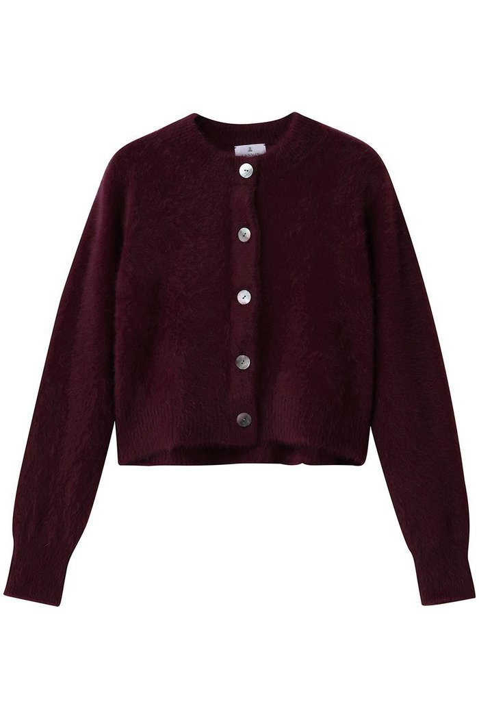 【ランバン オン ブルー/LANVIN en Bleu】のフォックスカシミヤショートカーディガン インテリア・キッズ・メンズ・レディースファッション・服の通販 founy(ファニー) https://founy.com/ ファッション Fashion レディースファッション Fashion for Women トップス・カットソー Cut & Sew Tops ニット Knit Tops & Sweaters カーディガン・羽織り Layered Style Cardigans カーディガン Cardigan, Knitwear コンパクト Compact, Small Size ショート Short, Short Length トレンド Trend, Trending Now フォックス Fox, Fox Fur |ID: prp329100004741086 ipo3291000000034254742